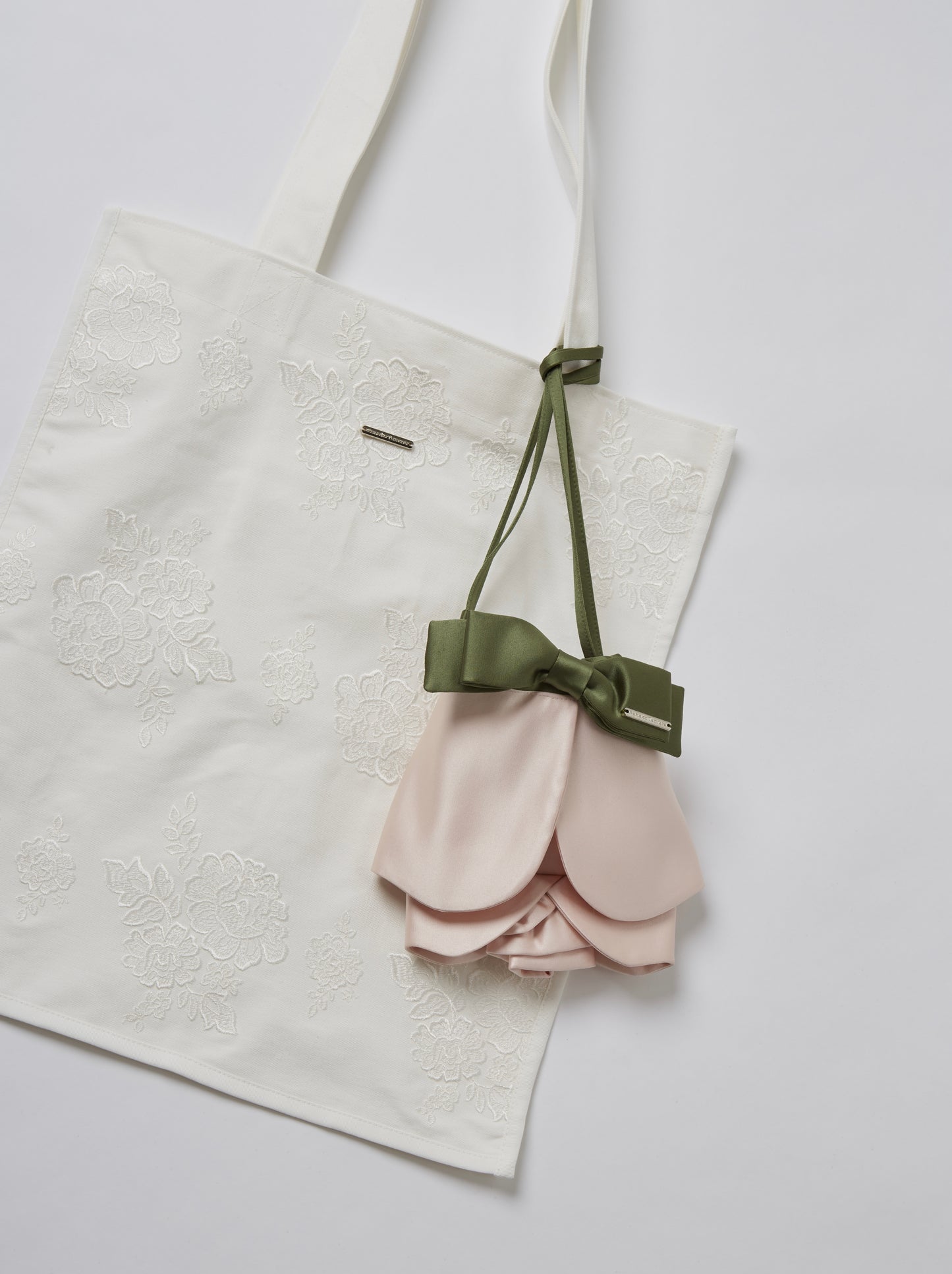 Satin Rose Bag(Pink)
