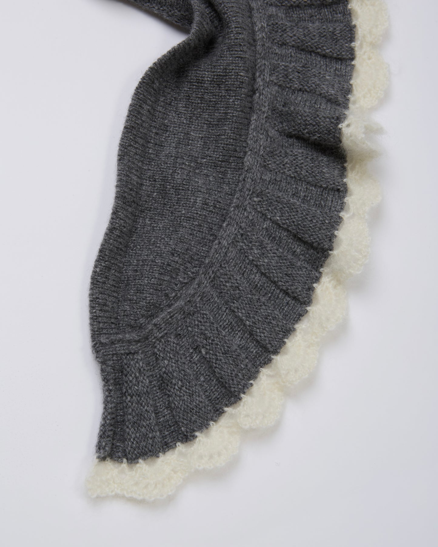 Ruffle Knit Stole(Mint)