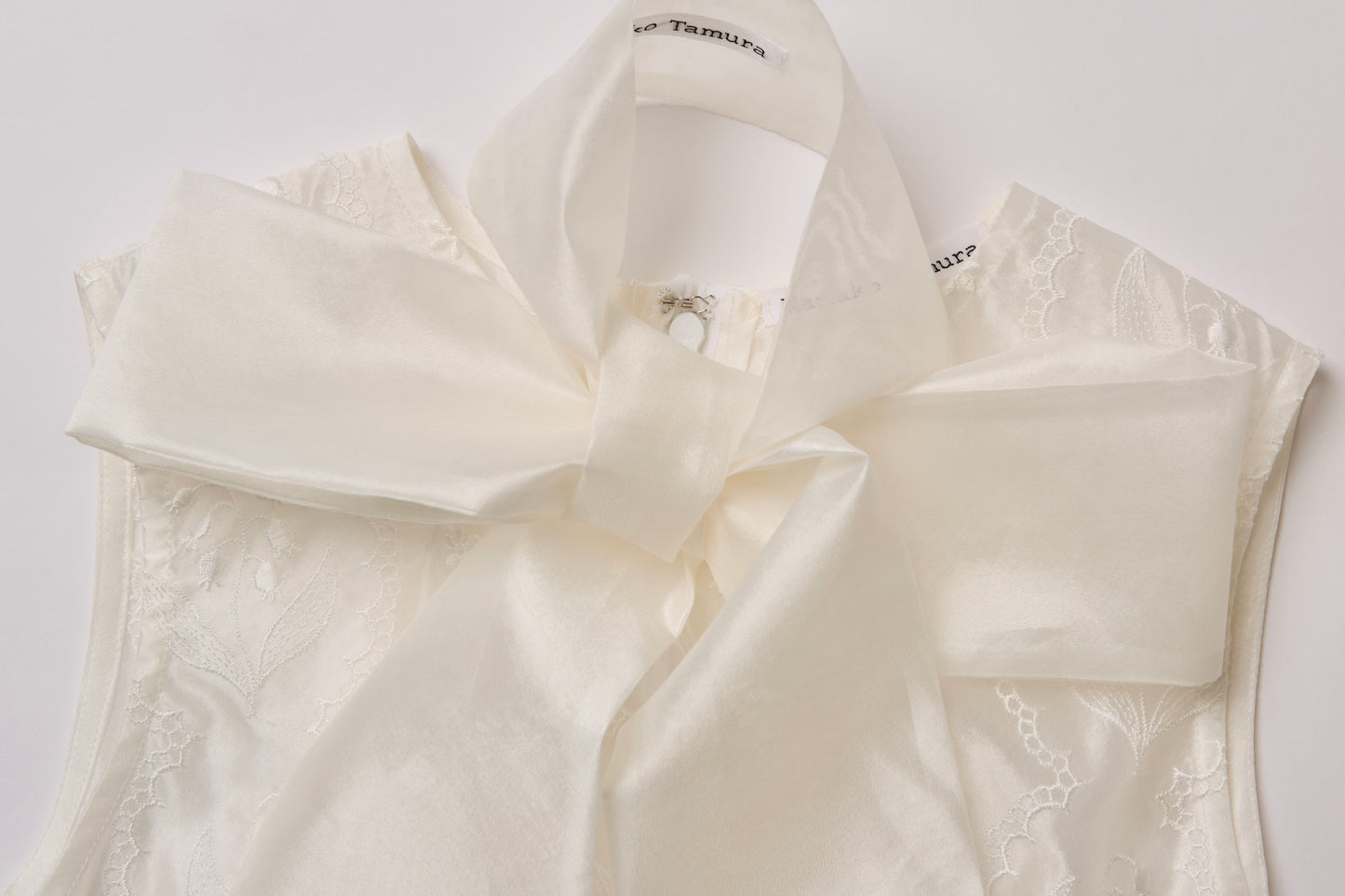 Silk Organza Lily of the Valley Dress