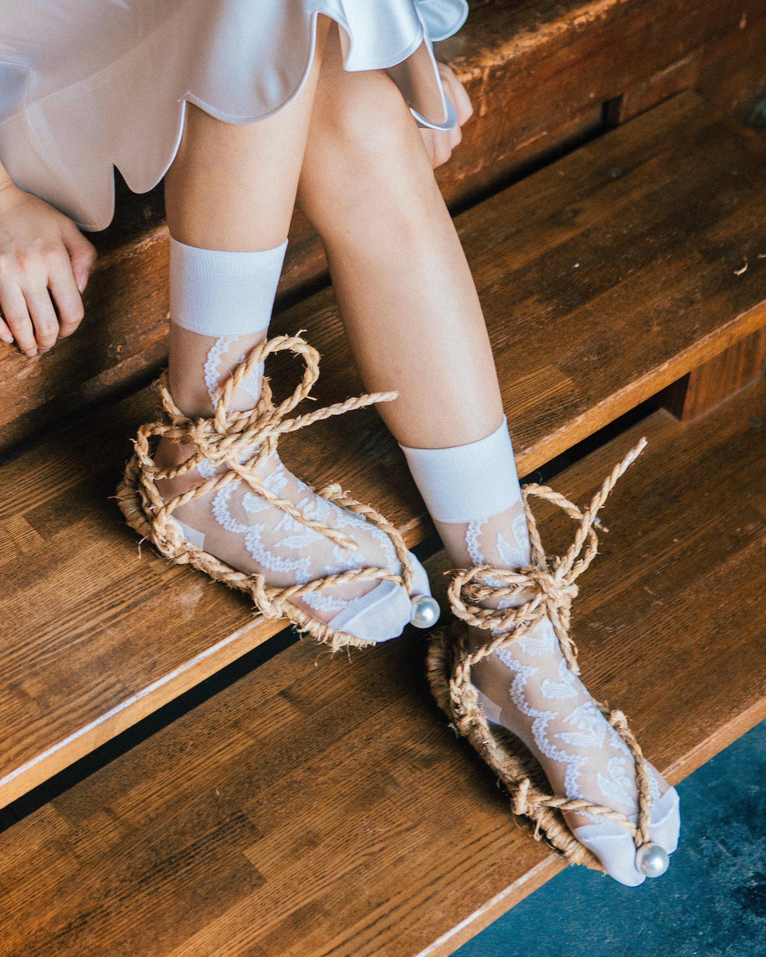 Lily of the Valley Socks – Kanako Tamura