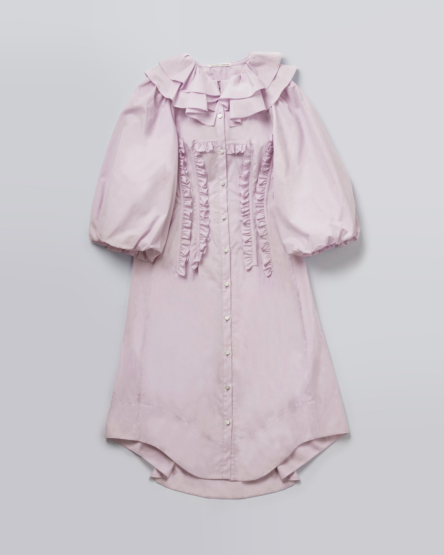 Cotton Long Nightdress(Pink)