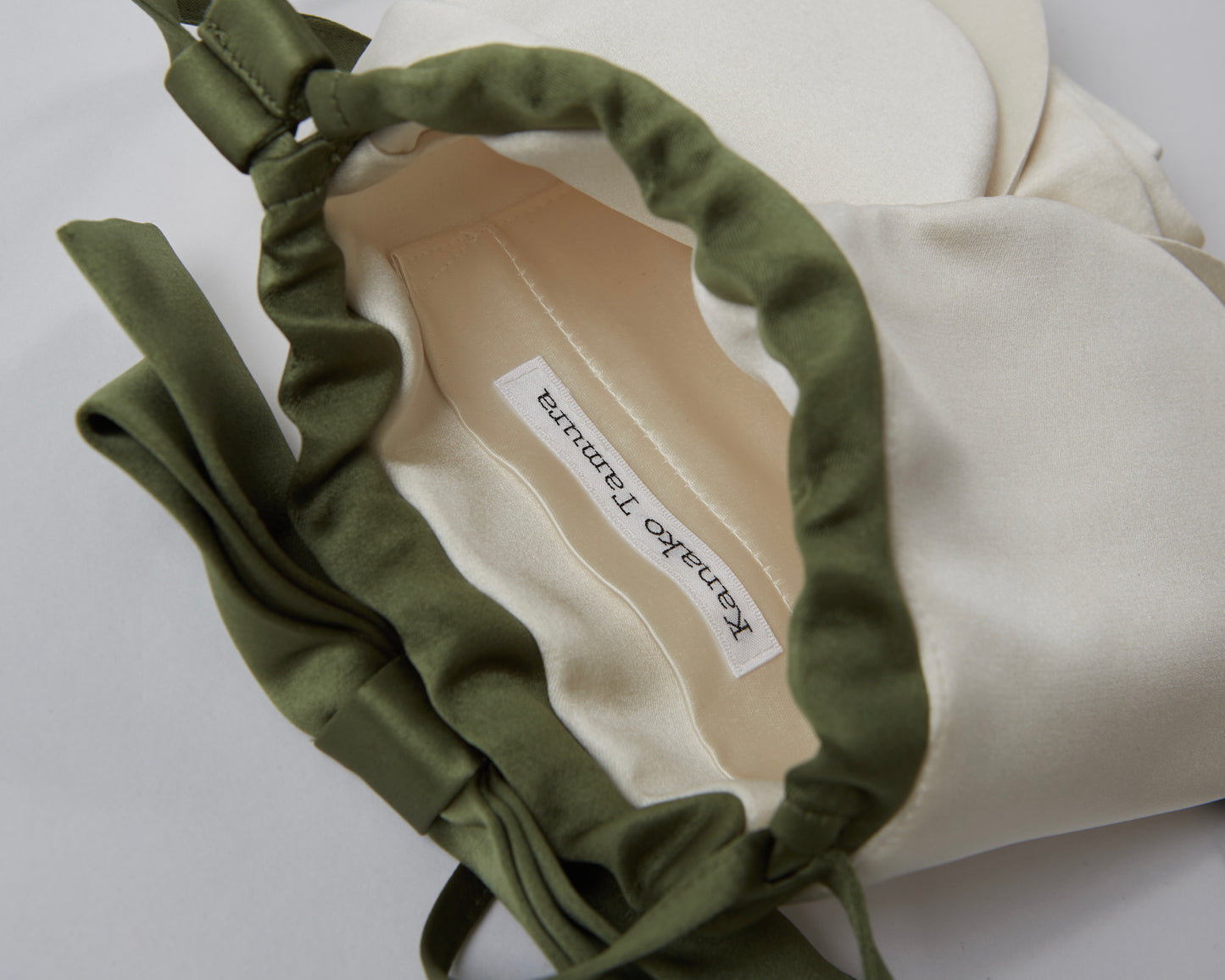 Satin Rose Bag(Yellow)