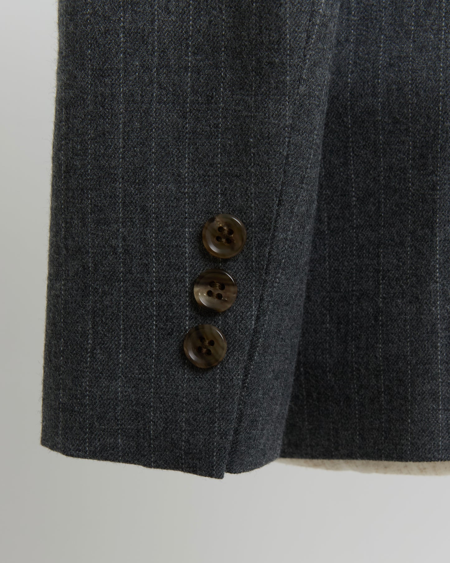 Striped Wool Jacket(Gray)