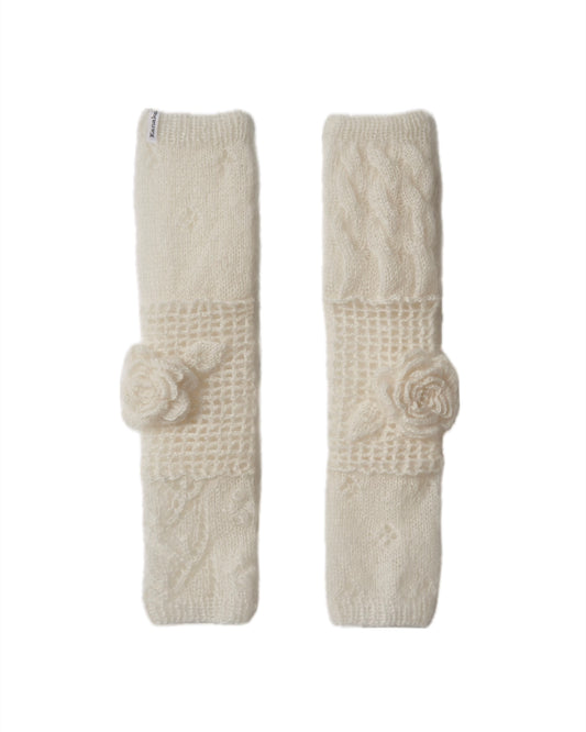 [Limited Quantity]Patchwork roses arm-warmer
