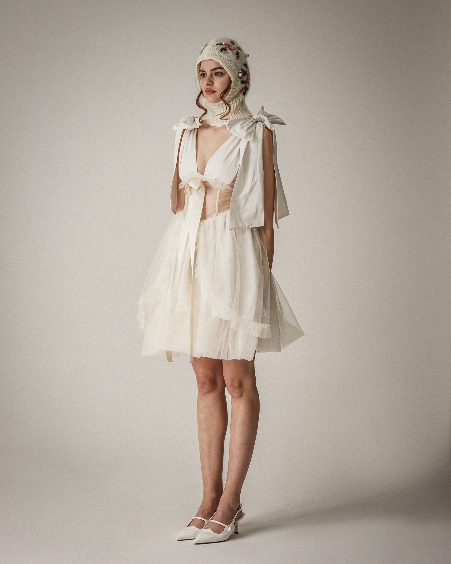 Tulle Princess Dress(Ivory)