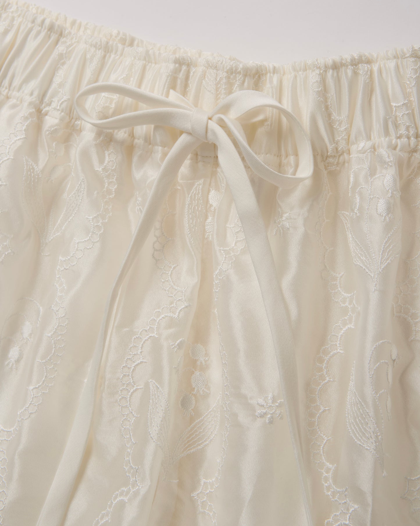 Silk Organza Lily of the Valley Short Pants