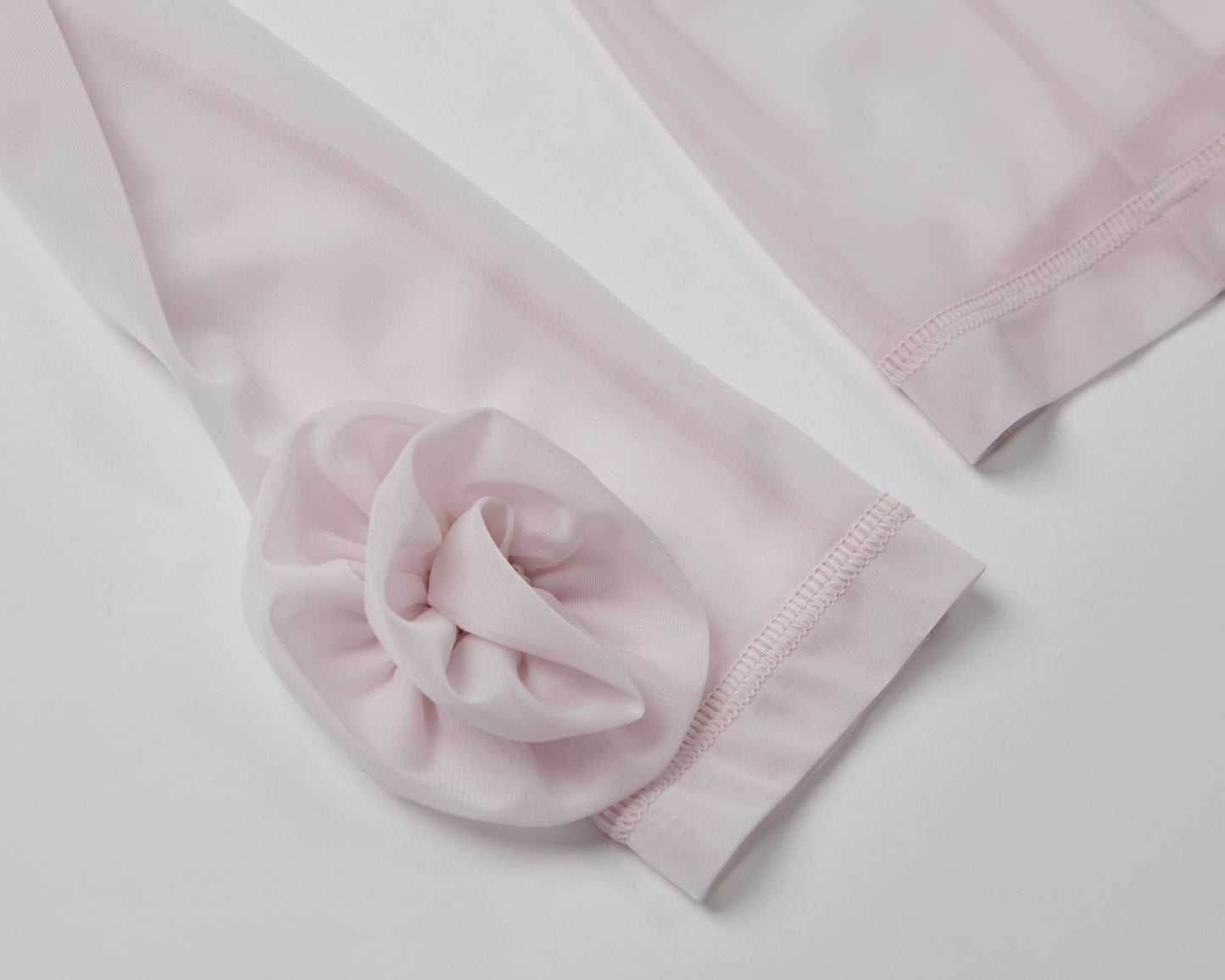 Sheer Roses Tops(Pink)