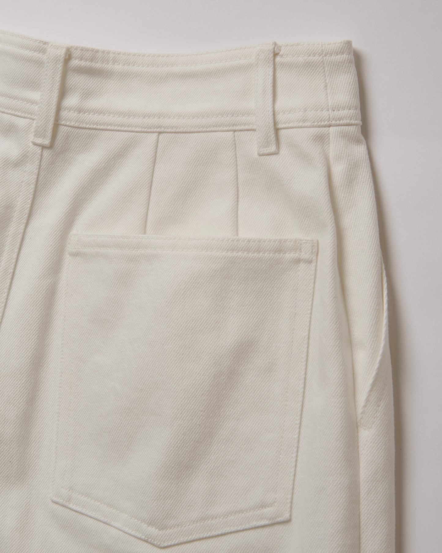 Lace Drawer Denim Pants