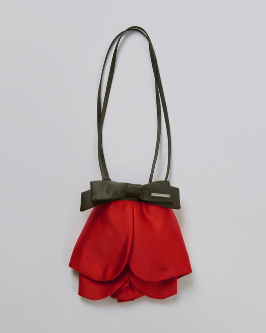 Satin Rose Bag(Red)