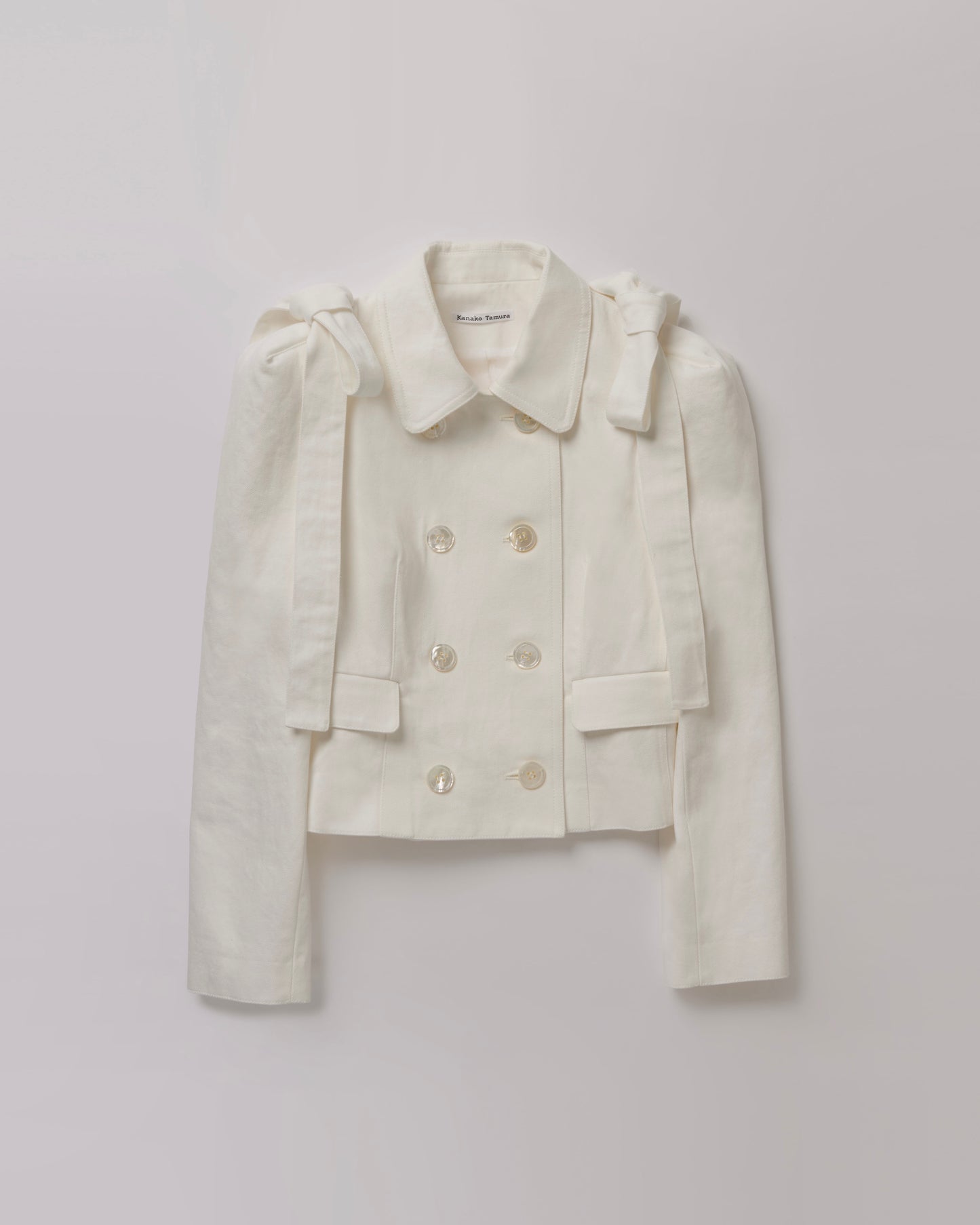 Square Shoulder  Denim Jacket