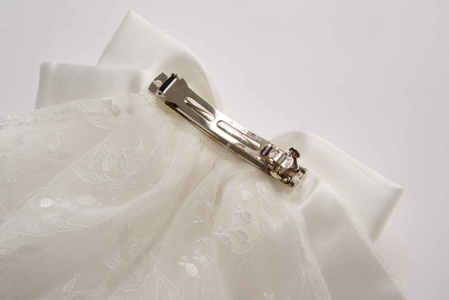 Lily of the Valley Lace Barrette(Black)