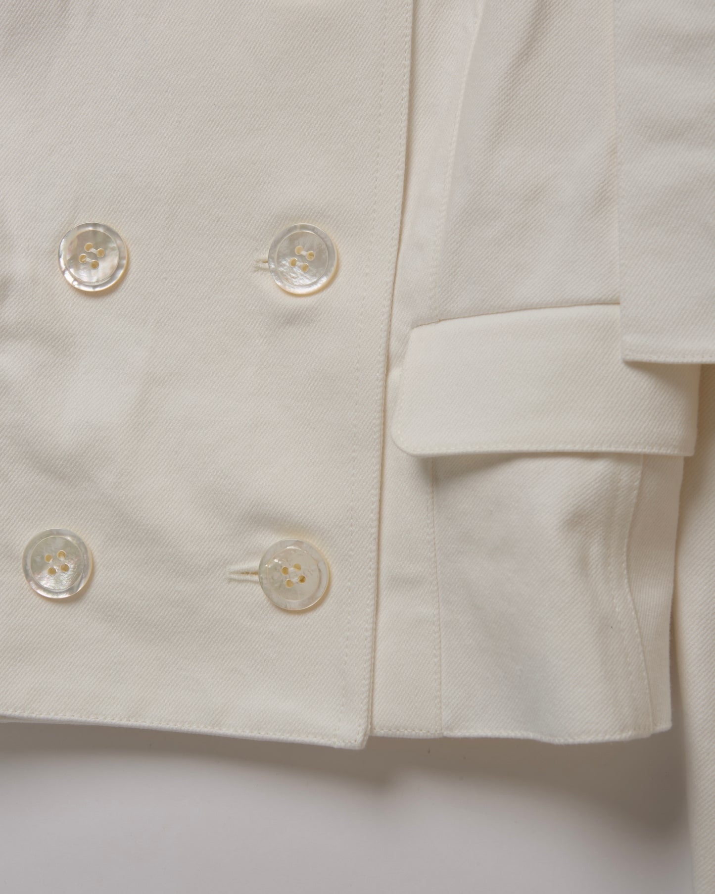 Square Shoulder  Denim Jacket