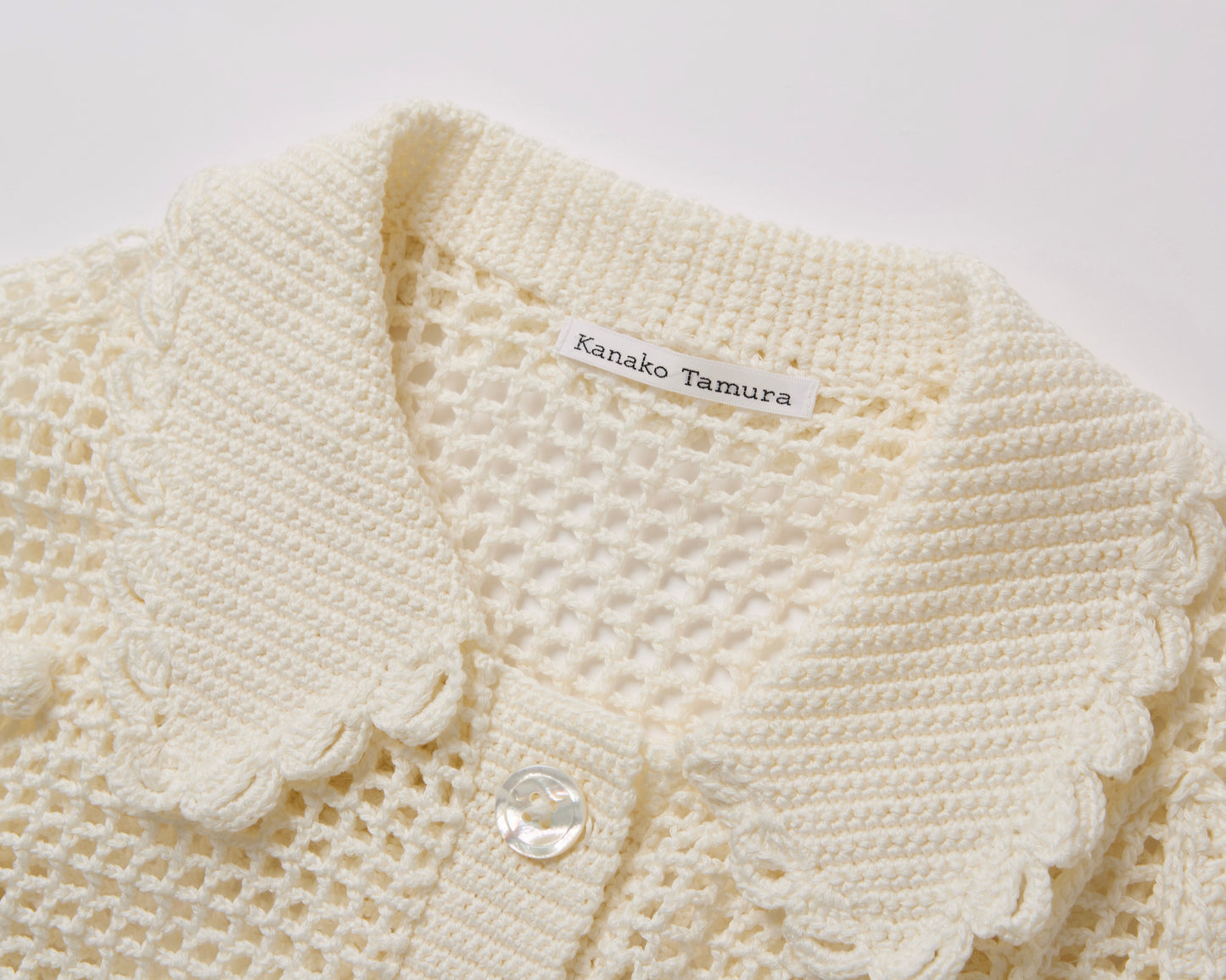 【数量限定】Lily of the Valley Hand-Knit Cardigan