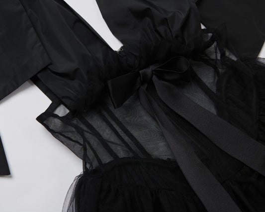 Tulle Princess Dress(Black)