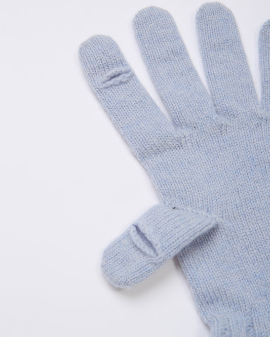 Ruffle Knit Gloves(Mint)