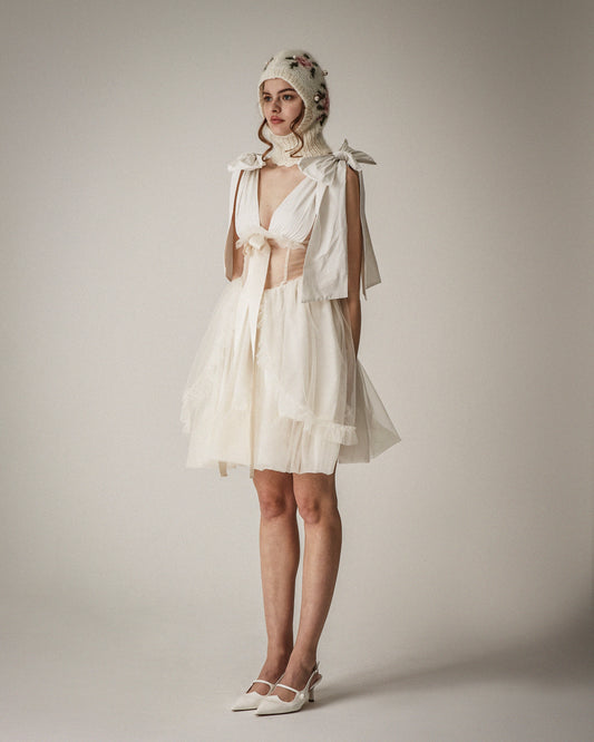 Tulle Princess Dress(Ivory)